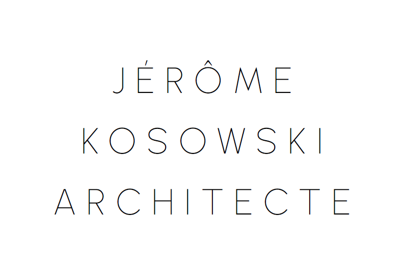 Jérôme Kosowski Architecte
